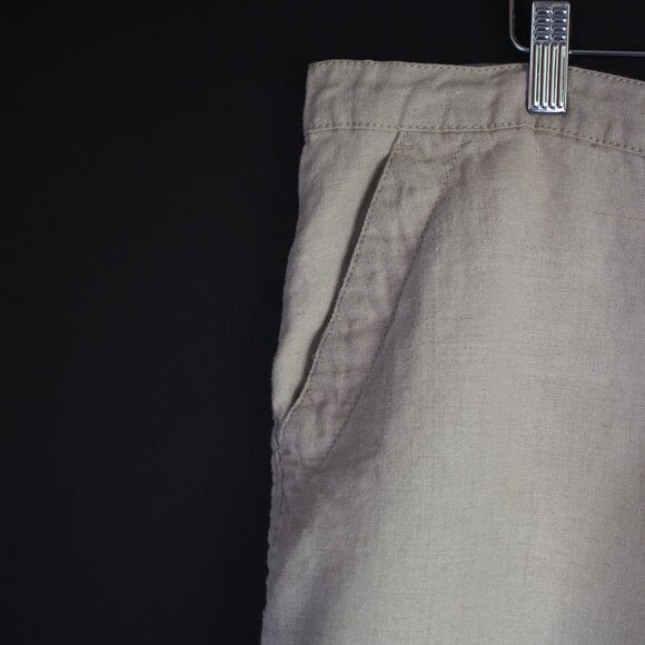 L.L. Bean | Linen Pants in Oatmeal - Picture 4 of 6